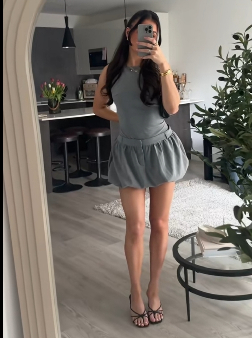 Zara balloon voluminous short dress size XS - Picture 4 of 14